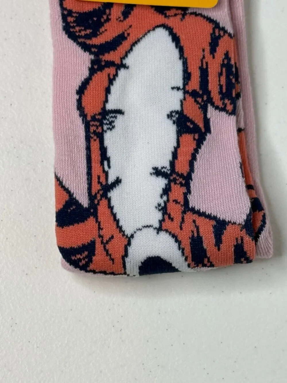 Disney Tigger Crew Socks Pink Winnie the Pooh NWT